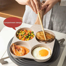 4-Hole Household Nonstick Frying Pan
