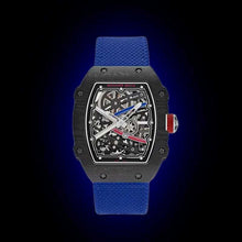 Tonneau Skeleton Automatic Watch | Luxury Sport Design