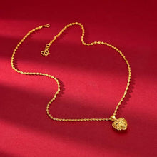 Gold Heart Necklace for Women