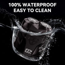 Waterproof Rechargeable Portable Shaver with Multi-Functional Display