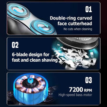 New Model Mini Dual-Head Electric Shaver