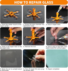 Car Windshield Repair Kit